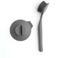 Brabantia Brosse à vaisselle gris foncé