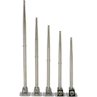 VETUS Candlestick Argenté 375 / 740 mm