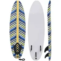 vidaXL Planche de surf 170 cm Feuille