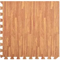 vidaXL Tapis de sol 12 pcs. Veinure du bois 4,32 m² Mousse EVA