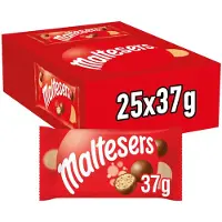 Malteser Pack Sachets De Bonbons Au Chocolat Au Lait - 25x 37 G