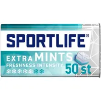 Sportlife Pastilles Extra Fraîcheur Menthe 12x35g Bonbons Sans Sucre Rafraîchissants 420g