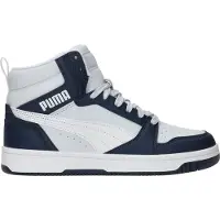 Puma Rebound V6 Mid Jr Sneakers Hoog - Blauw - Maat 38