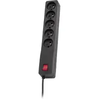LESTAR Multiprise ZX 510 1,5 m noire