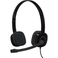 Logitech Casque Micro H151 Stereo (Noir)