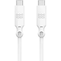 Just Green Câble Eco-conçu USB C / USB C 3A 2m PD 60W Blanc