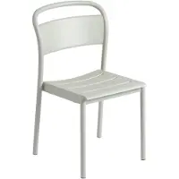 Muuto Linear Steel Side Chair Grey