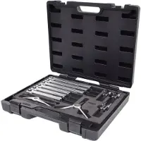 Ks Tools Jeu d'extracteurs universel 12 pièces 100 - 260 mm 700.1300