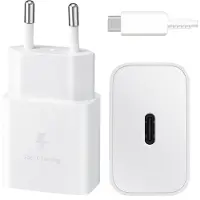 Samsung Chargeur Usb-c 15 W + Câble Blanc (ep-t1510xwegeu)