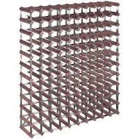 vidaXL Casier à bouteilles pour 120 bouteilles Marron Bois pin solide