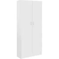 vidaXL Bibliothèque Blanc 82,5x30,5x185,5 cm Bois d'ingénierie