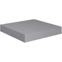 vidaXL Étagère flottante murale gris 23x23,5x3,8 cm MDF
