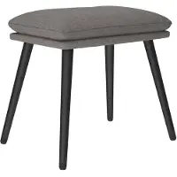 vidaXL Repose-pied Gris clair 45x29,5x35 cm Tissu