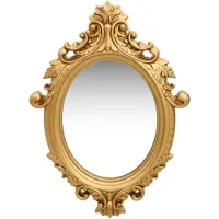 vidaXL Miroir mural style château 56x76 cm Golden
