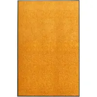 vidaXL Paillasson lavable Orange 120x180 cm