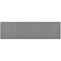 vidaXL Tapis de couloir Gris foncé 50x200 cm