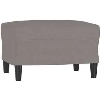 vidaXL Repose-pied Taupe 60x50x41 cm Tissu