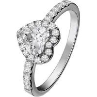 Lucardi Bague argent / transparent
