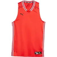 Puma T-Shirt fonctionnel 'Team Game' rouge / noir / blanc