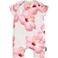 Snurk Combishort SNURK Baby Pink Hawaii-68