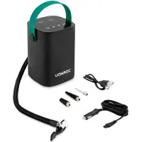 Vonroc Mini compresseur sans fil 12V avec batterie intégrée | Affichage / jauge numérique