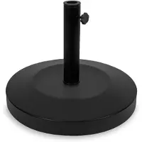 Vonroc Pied de parasol rond - 25kg | Pour Rosolina, Recanati, Rapallo & Torbole