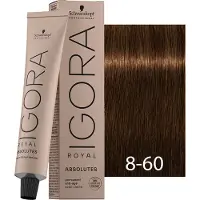 Schwarzkopf Professional Igora Royal Absolutes 60 ml 8-60 Light Brown Natural Brown