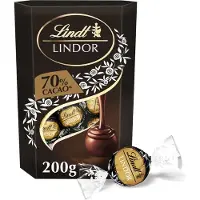 Lindt Lindor Bonbons Chocolat Pur 200g