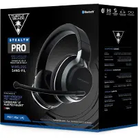 Turtle Beach Stealth Pro - PlayStation Casque Sans fil Arceau Jouer Bluetooth Noir