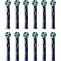 Oral-B Brosses à dents Pro CrossAction noir 12 pièces FFU