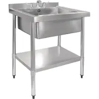 Vogue Meuble-lavabo petit modèle de 75 cm de long