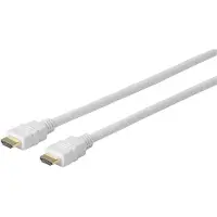 VivoLink Pro - Câble HDMI - HDMI mâle pour HDMI mâle - 0.5 m - triple blindage - blanc - moulé, support 4K