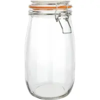 Vogue Bocal À Conserves À Clip En Verre 1 L