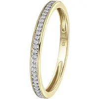 Lucardi Bague or / transparent