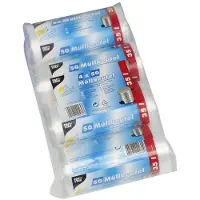 Papstar Sacs poubelle, HDPE 35 l 69 cm x 55 cm transpar?
