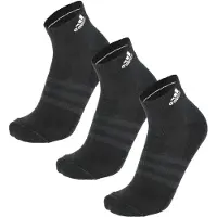 Adidas Chaussettes de sport 'Cushioned Sportswear Ankle 3 Pairs' noir / blanc