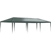 vidaXL Tente de réception professionnelle 4x9 m Vert 90 g/m²