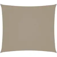 vidaXL Voile de parasol tissu oxford rectangulaire 2,5x3 m taupe