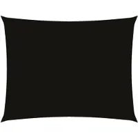 vidaXL Voile de parasol tissu oxford rectangulaire 2x3,5 m noir