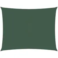 vidaXL Voile de parasol tissu oxford rectangulaire 2,5x4 m vert foncé