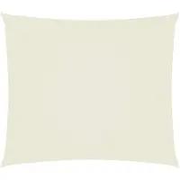 vidaXL Voile de parasol tissu oxford rectangulaire 2,5x3 m crème