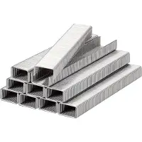 Kwb Agrafes 11,4 x 8 mm fil fin acier inoxydable 1400 pièces