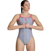 Arena Femmes, Maillot de bain, W Starfish Swimsuit Lace Back, Multicolore, (36)