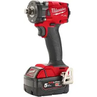 Milwaukee M18 FIW2F12-502X Boulonneuse À Choc Sans-fil - 18V Li-ion - 2 Batterie 5,0 Ah - HD Box - 339 Nm - 1/2''
