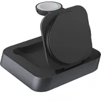ZENS MagSafe et Qi2 Chargeur Sans Fil 15 W avec Support et Support pour Watch