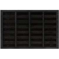vidaXL Paillasson rectangulaire 40x60 cm caoutchouc et fibre de coco