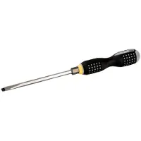 Bahco BE-8159 - Tournevis à lame forgée pour vis à fente renforcé ERGO avec poignée double en caoutchouc 1-2,5 mm x 247-361 mm