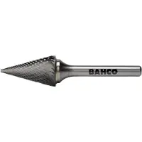 Bahco 12.7 mm x 22 mm - Ø6 mm Rotorfräser in Spitzkegelform aus Hartmetall für Metall 24