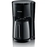 Severin 9307-000 KA 9307 Machine à café noire, 8 tasses