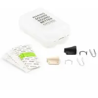 Bubblebee The Mic Hiding Kit pour Sennheiser ME 2-II, Noir & Blanc